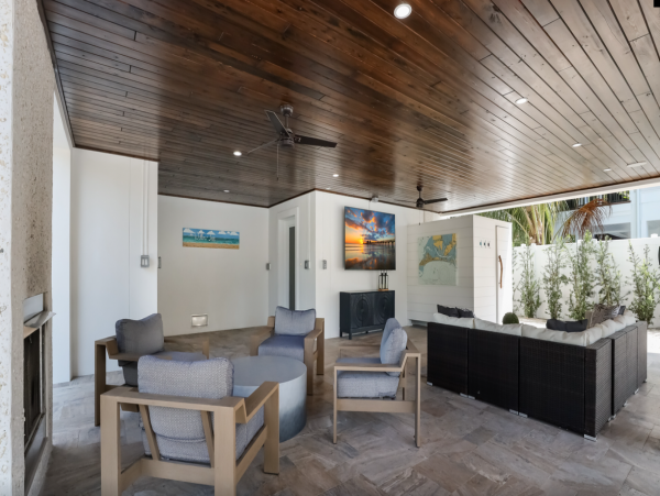 Luxury rental home one block to beach